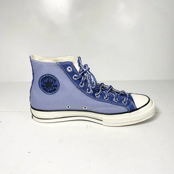 Converse Chuck 70 Hi Slate Lilac /Dark Purple Dust A03758CMens Sneakers Size 10 - Picture 2 of 12